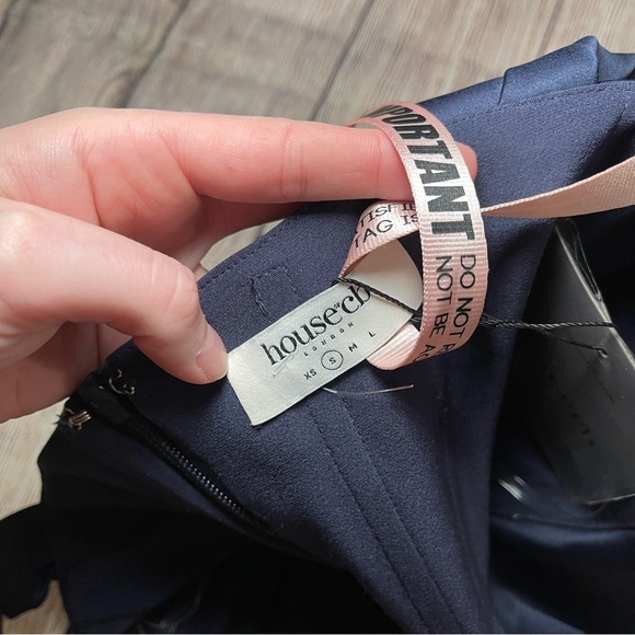 NWT House Of CB Carella Satin Draped Corset - Picture 7 of 9